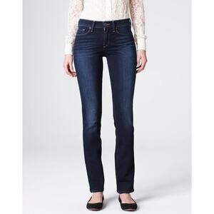 Lucky Brand‎ Sofia Straight Jeans Dark Bacall Size 4/27 Excellent